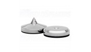 Audio Selection SPIKES & DISC SMALL Silver set of 4