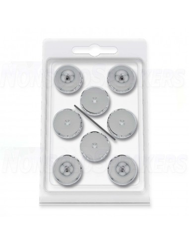 Audio Selection SPIKES & DISC SMALL Silver set of 4
