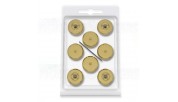 Audio Selection SPIKES & DISC SMALL Gold set of 4