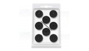 Audio Selection SPIKES & DISC SMALL Black set of 4