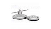 Audio Selection SPIKES & DISC LARGE Silver set of 4