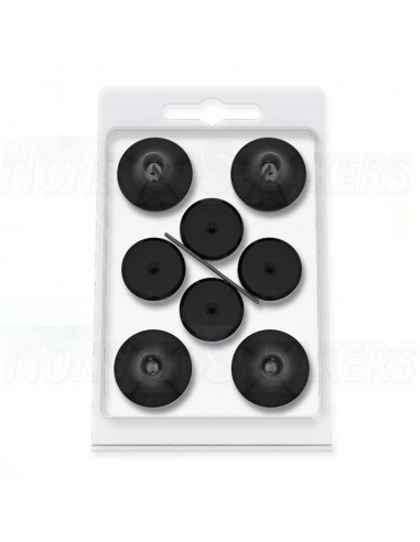 Audio Selection SPIKES & DISC LARGE Black set of 4