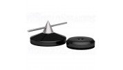 Audio Selection SPIKES & DISC LARGE Black set of 4