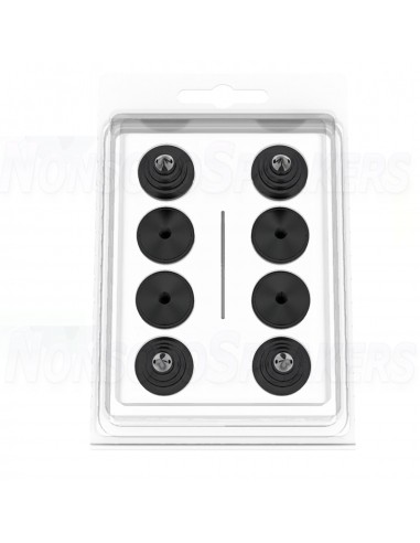 Audio Selection SMALL CONE & DISC Black set of 4