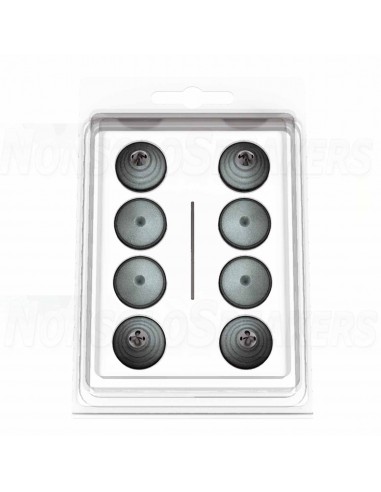 Audio Selection SMALL CONE & DISC Silver set of 4