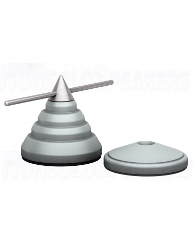Audio Selection SMALL CONE & DISC Silver set of 4