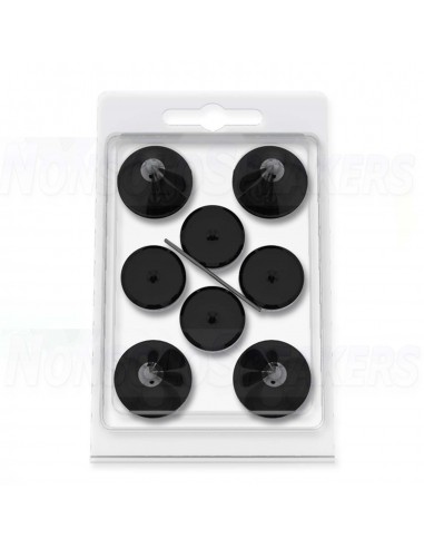 Audio Selection LARGE CONE & DISC Black set of 4