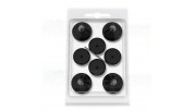 Audio Selection LARGE CONE & DISC Black set of 4