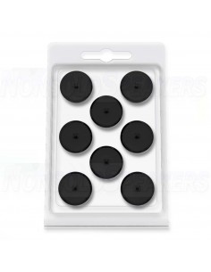 Audio Selection DISCS Black set of 8 2