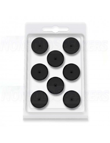 Audio Selection DISCS Black set of 8