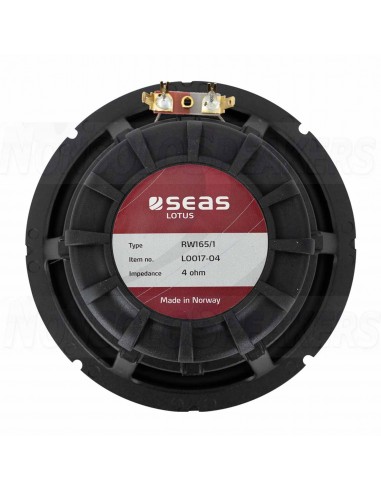 SEAS Lotus Reference RW165/1 - L0017-04S  6,5" Woofer