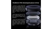 FiiO FT1 PRO Open-Back Planar Headphone - 95x86mm driver