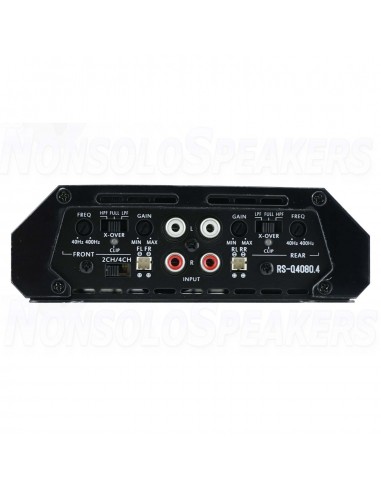 Reiss RS-Q4080.4D 4-channel power amplifier Class AB 100Wx4 @ 2 ohms