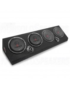 Reiss RS-M8XF 4x8 4x8" LOUD AS HELL SPL-board with mid-range speakers and tweeters