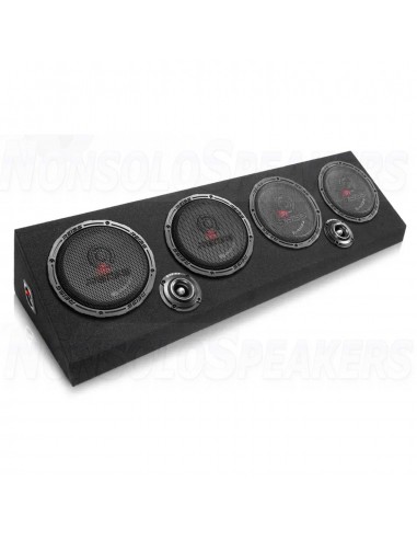 Reiss RS-M8XF 4x8 4x8" LOUD AS HELL SPL-board with mid-range speakers and tweeters