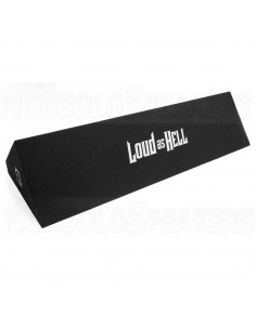 LOUD AS HELL 4x8" angled speakers box 2