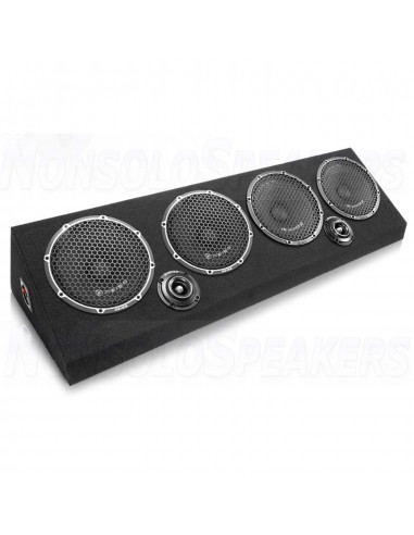 Reiss RS-M8ARN 4x8 4x8" LOUD AS HELL SPL-board with mid-range speakers and tweeters
