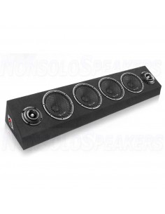 Reiss RS-M6ARN 4x6.5 4x6.5" LOUD AS HELL SPL-board with mid-range speakers and tweeters