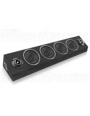 Reiss RS-M6ARN 4x6.5 4x6.5" LOUD AS HELL SPL-board with mid-range speakers and tweeters