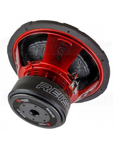 Reiss RS-RX15.D2 15" Subwoofer 1500W RMS 2x2 Ohm