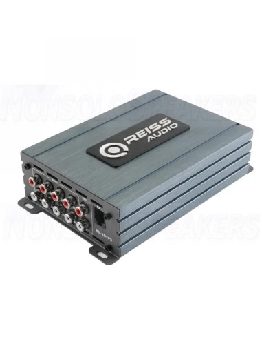 Reiss RS-4DSP8 2 in 8 out DSP 4-channel AB slutsteg 4x60W RMS @ 4 Ohm