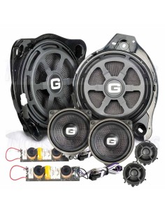Gladen ONE 200.3MB-GLE 3-way speakers for Mercedes GLE
