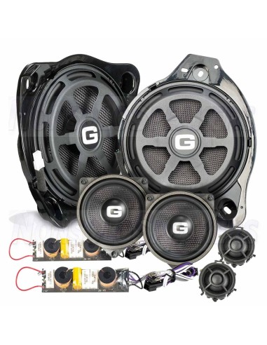 Gladen ONE 200.3MB-GLE 3-way speakers for Mercedes GLE