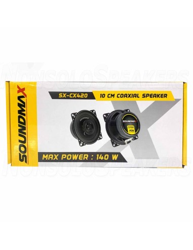 Soundmax SX-CX420 10 cm Coaxial speakers