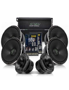 Deaf Bonce AP-61AC PRO AMP Kit, 6 speakers + crossover + amp