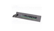 Auto Finesse Retro Race Tag Grey Keychain