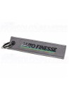 Auto Finesse Retro Race Tag Grey Keychain