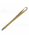 Auto Finesse Luxury Embossed Lanyard Long V2 Gold Keychain