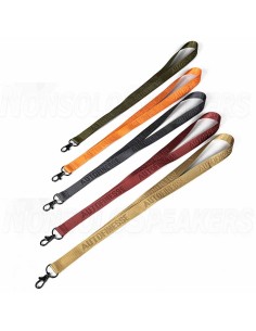 Auto Finesse Luxury Embossed Lanyard Long V2 Gold Keychain 2