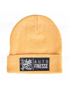 Auto Finesse The Double Stack Beanie Mustard Cap