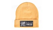 Auto Finesse The Double Stack Beanie Mustard Cap