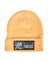 Auto Finesse The Double Stack Beanie Mustard Cap
