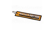 Auto Finesse V2 Race Tag Orange Keychain