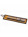 Auto Finesse V2 Race Tag Orange Keychain