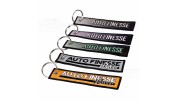 Auto Finesse V2 Race Tag Orange Keychain