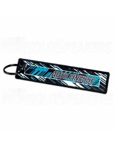 Auto Finesse V3 Race Tag Teal Keychain