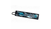 Auto Finesse V3 Race Tag Teal Keychain