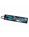 Auto Finesse V3 Race Tag Teal Keychain