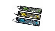 Auto Finesse V3 Race Tag Teal Keychain