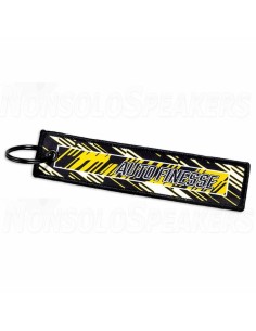 Auto Finesse V3 Race Tag Yellow Keychain