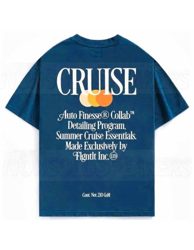Auto Finesse x FLGNTLT Cruise T-shirt Blue (XS)