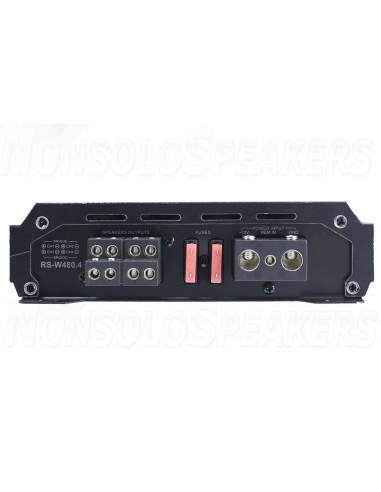 Reiss RS-W480.4 4-channel amplifer Class AB 80Wx4 @ 4 ohm
