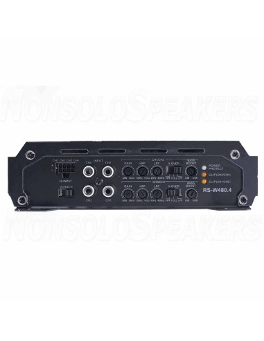 Reiss RS-W480.4 4-channel amplifer Class AB 80Wx4 @ 4 ohm