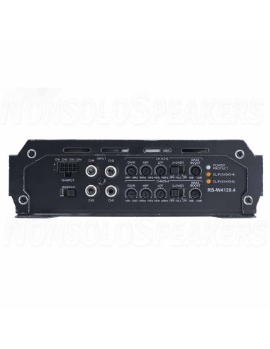 Reiss RS-W4120.4 4-channel amplifer Class AB 120Wx4 @ 4 ohm