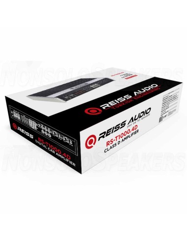 Reiss RS-T1000.4D 4-channel amplifer Class-D 500Wx4 @ 2 ohm