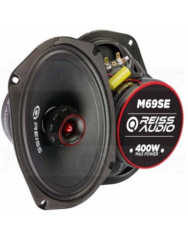 Reiss RS-M710KS 7x10" Coaxial 250W RMS - Pair